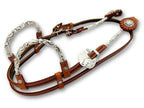 Zweiohr Westerntrense mit Silber Fittings, Zweiohrtrense mit silbernen Earloops