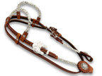 Zweiohr Westerntrense mit Silber Fittings, Zweiohrtrense mit silbernen Earloops
