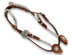 Zweiohr Westerntrense mit Silber Fittings, Zweiohrtrense mit silbernen Earloops