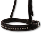 Super Soft Mouth Closer dunkelbraun mit Strasssteinchen,