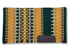 LpTrick - Premium Western Blanket Tannengrün, Gold, Beige