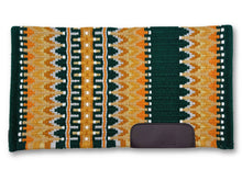 LpTrick - Premium Western Blanket Tannengrün, Gold, Beige
