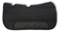 Premium aufpolster Western Lammfellpad schwarz, anatomisch