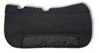 Premium aufpolster Western Lammfellpad schwarz, anatomisch