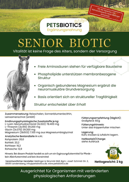 Senior Biotic