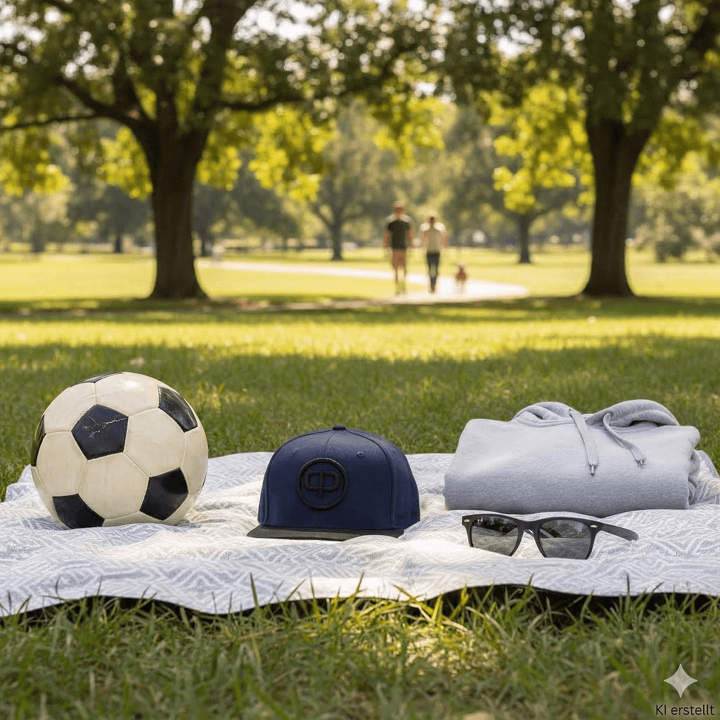 Snapback Cap - Navy Blue on Black