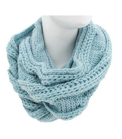 Loop Schal » Winter Damenschal » Strickschal » Damen Schal mit Strickmuster