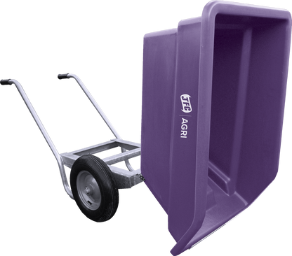 Kippschubkarre 250 L – JFC Universalkarre in 4 Farben für Ihren Stall