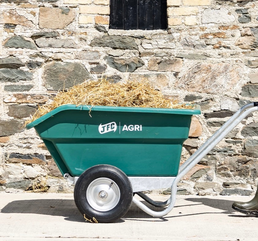 Transportkippschubkarre JFC 400 L –  Kippfunktion & Volumen