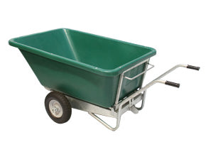 Großmulden Kippschubkarre mit  500l PE-Mulde TWB500