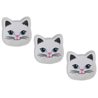3 Handwärmer Taschenwärmer Taschenheizung Wärmekissen Wärmer Hund Katze 3er SET