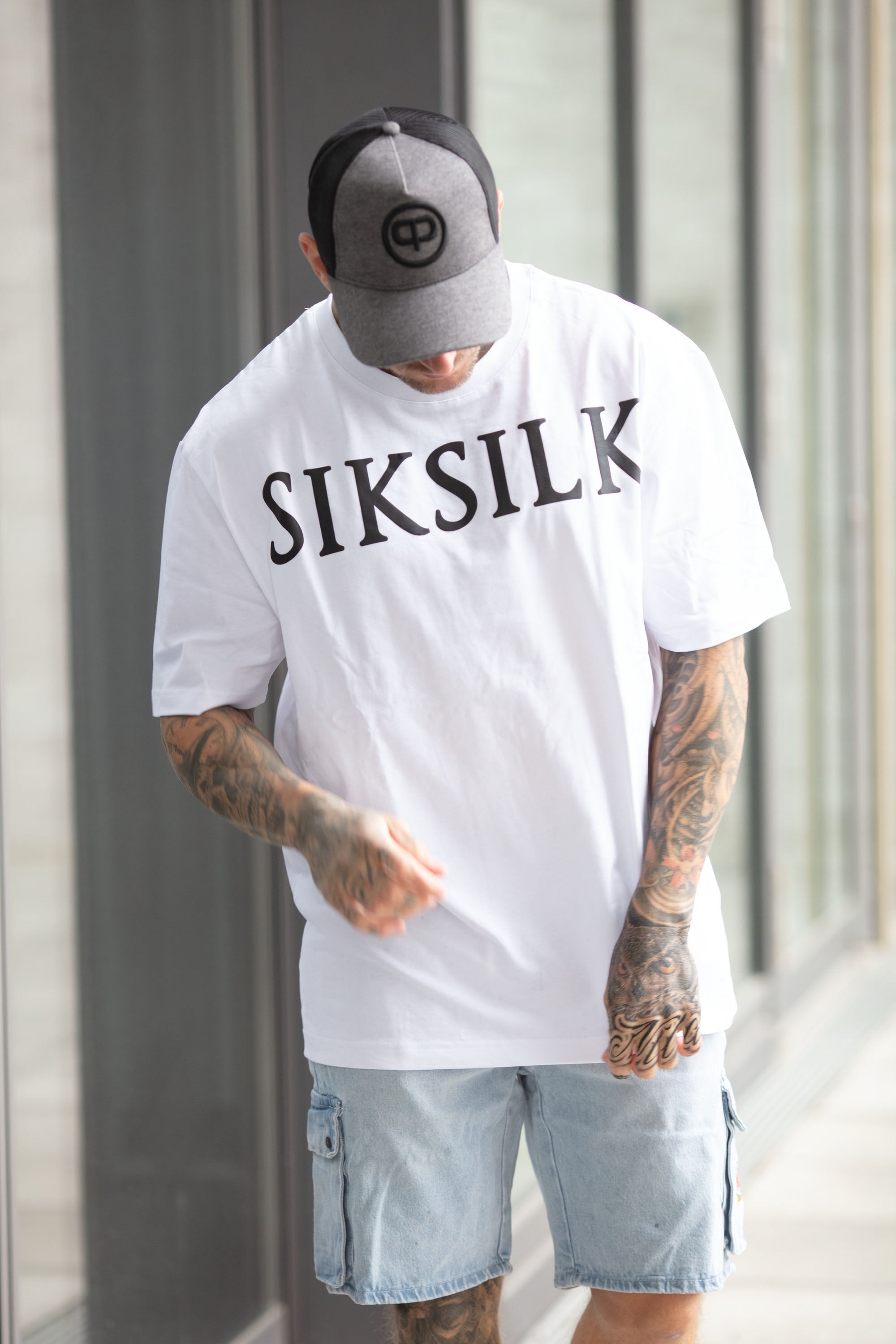 Trucker Basecap - Anthracite & Black