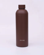 Isolierte Edelstahl Trinkflasche – Braun