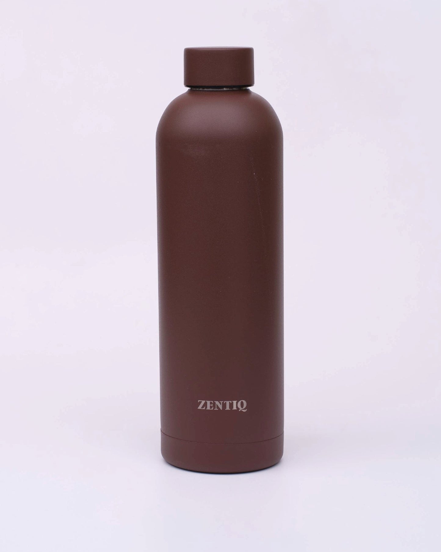 Isolierte Edelstahl Trinkflasche – Braun