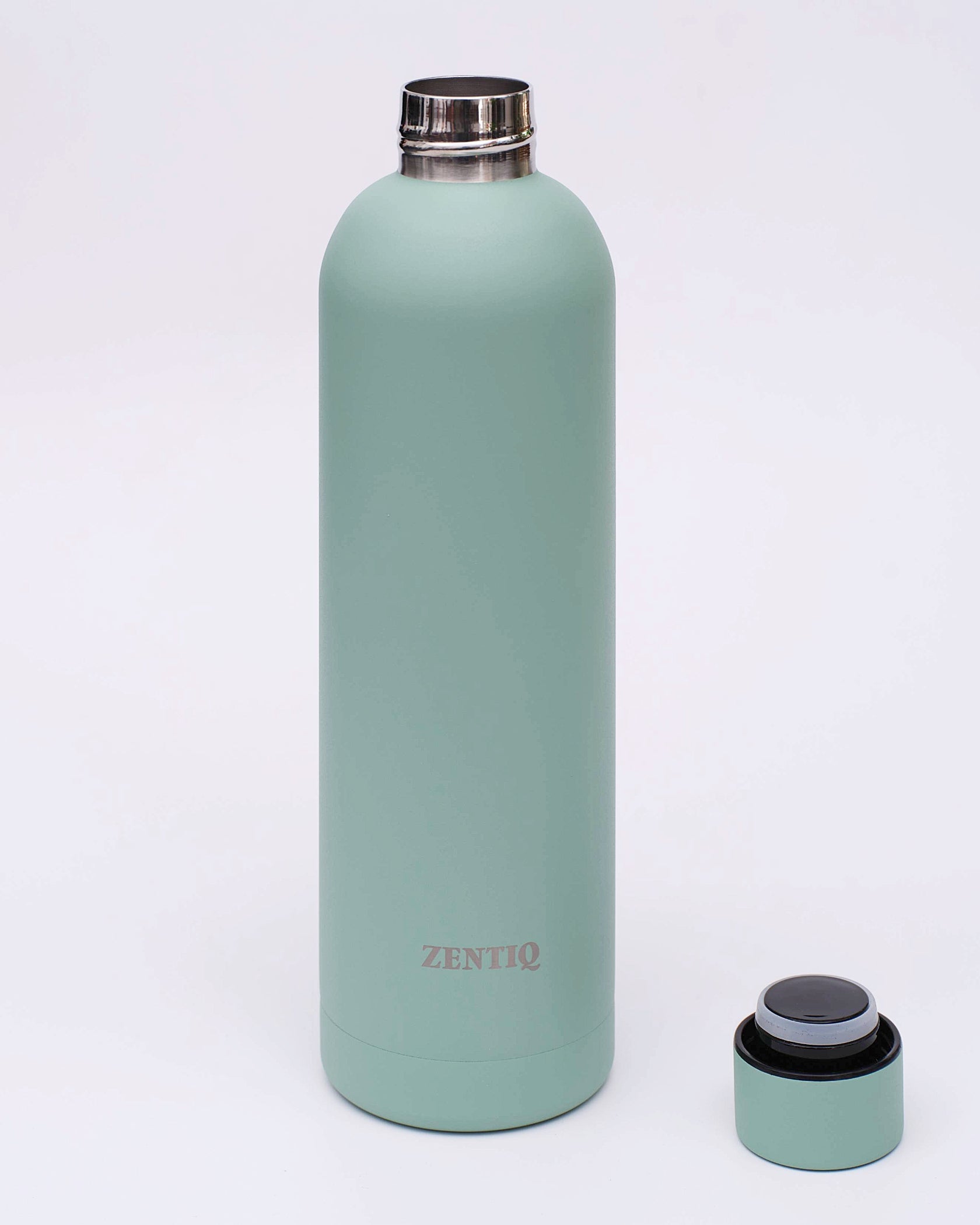 Isolierte Edelstahl Trinkflasche – Grün