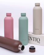 Isolierte Edelstahl Trinkflasche – Braun