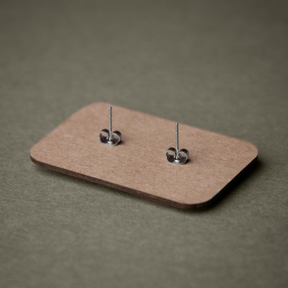 Ohrstecker aus Holz | Stern N°3