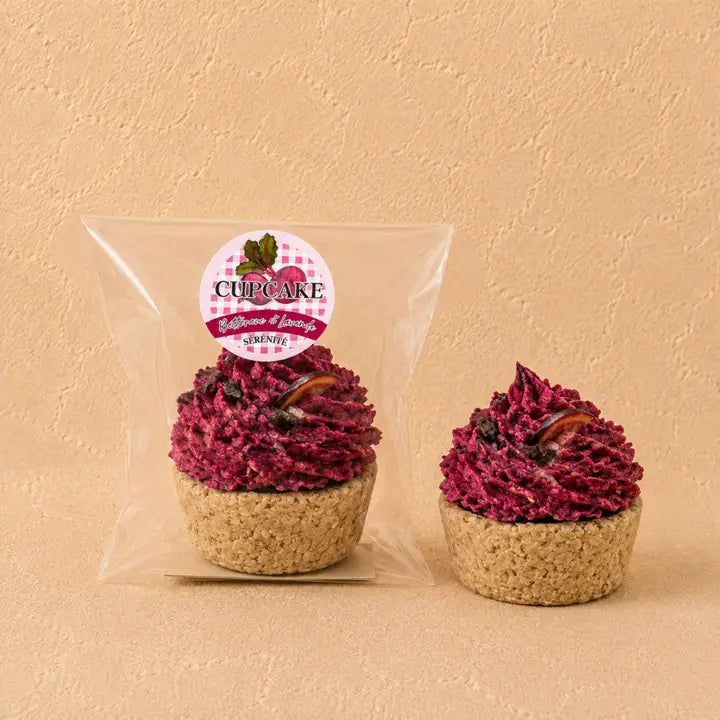 EQUINATBIO - Bio-Leckerli Pferd – Beruhigender Cupcake Gelassenheit