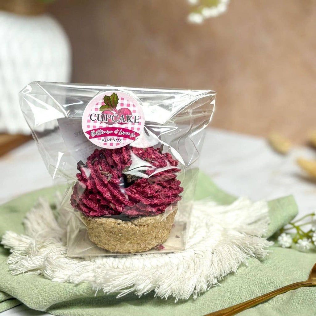 EQUINATBIO - Bio-Leckerli Pferd – Beruhigender Cupcake Gelassenheit