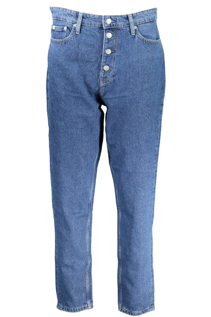 Calvin Klein Damen-Denim-Jeans Blau