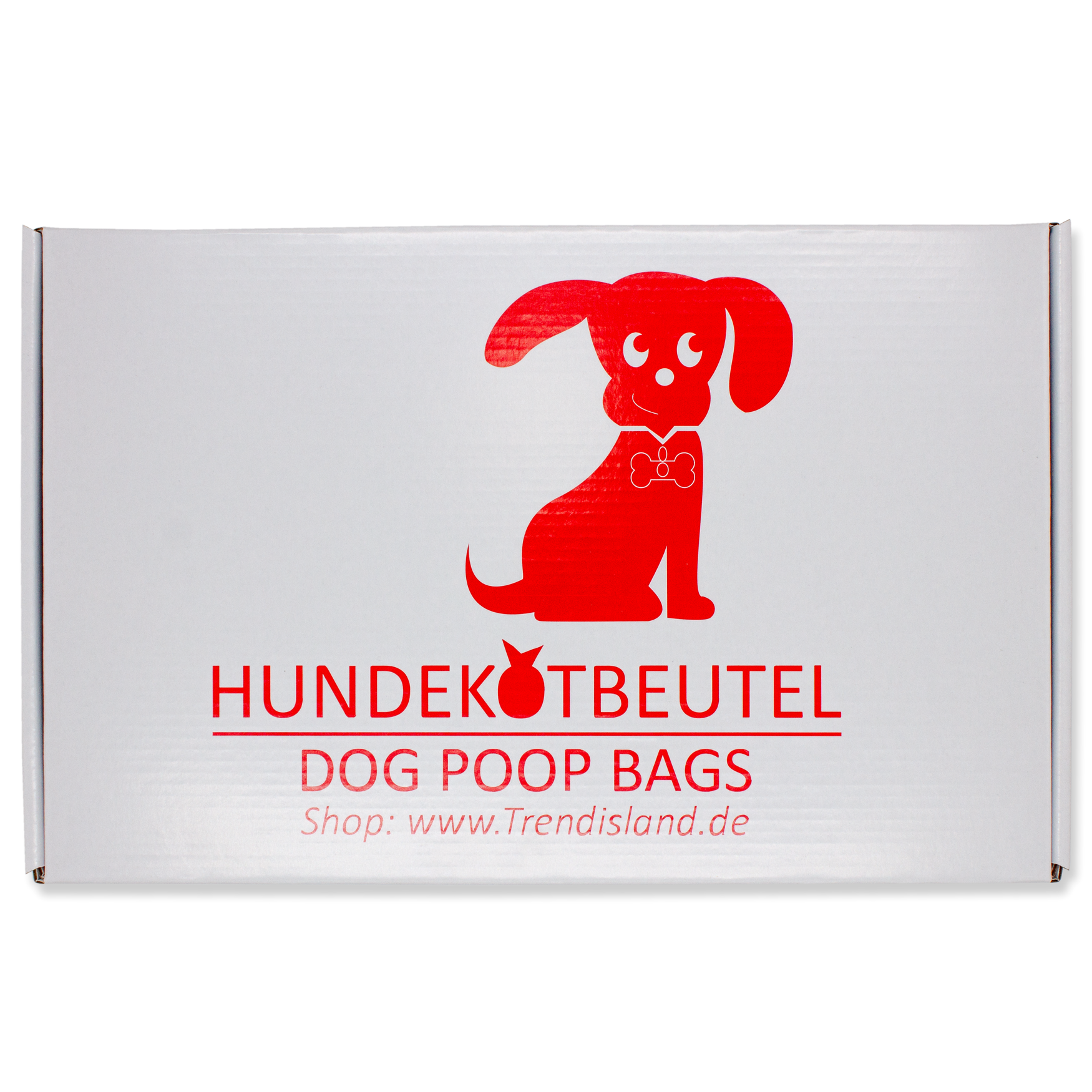 1000 rote Hundekotbeutel zum Aufhängen 21×31,5 cm – Reißfest, geruchsdicht & umweltfreundlich