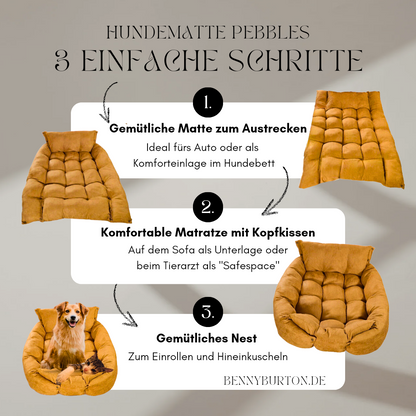 waschbare 3in1 Hundematte