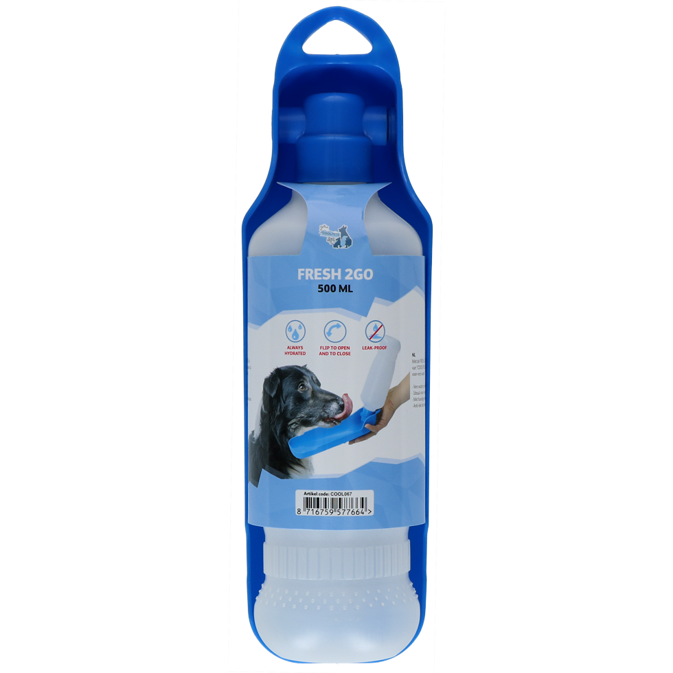 Hofman Animal Care - CoolPets Fresh 2GO Wasserflasche 500 ml