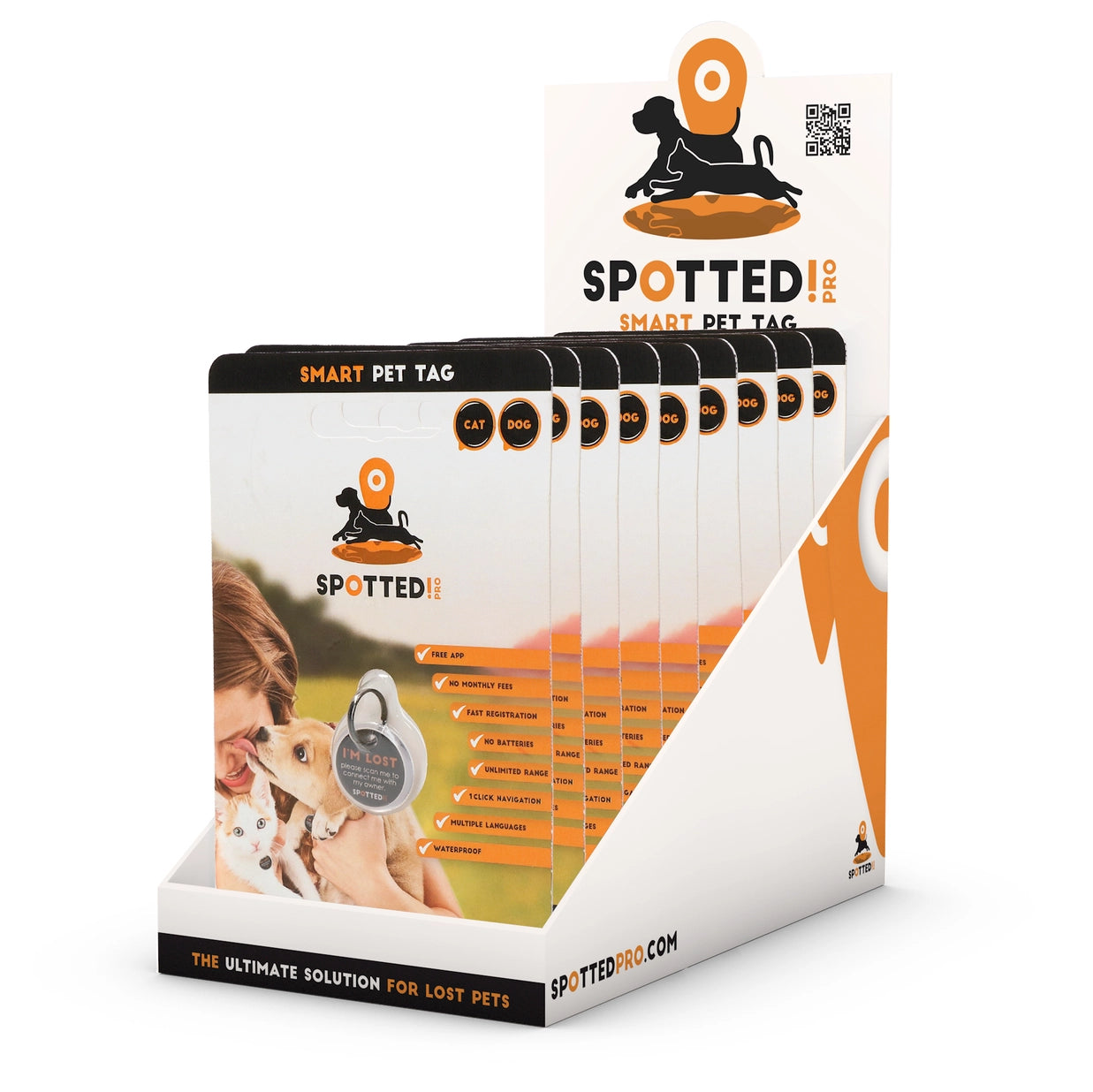 Spotted! Pro Smart-Haustiermarke für Hunde & Katzen