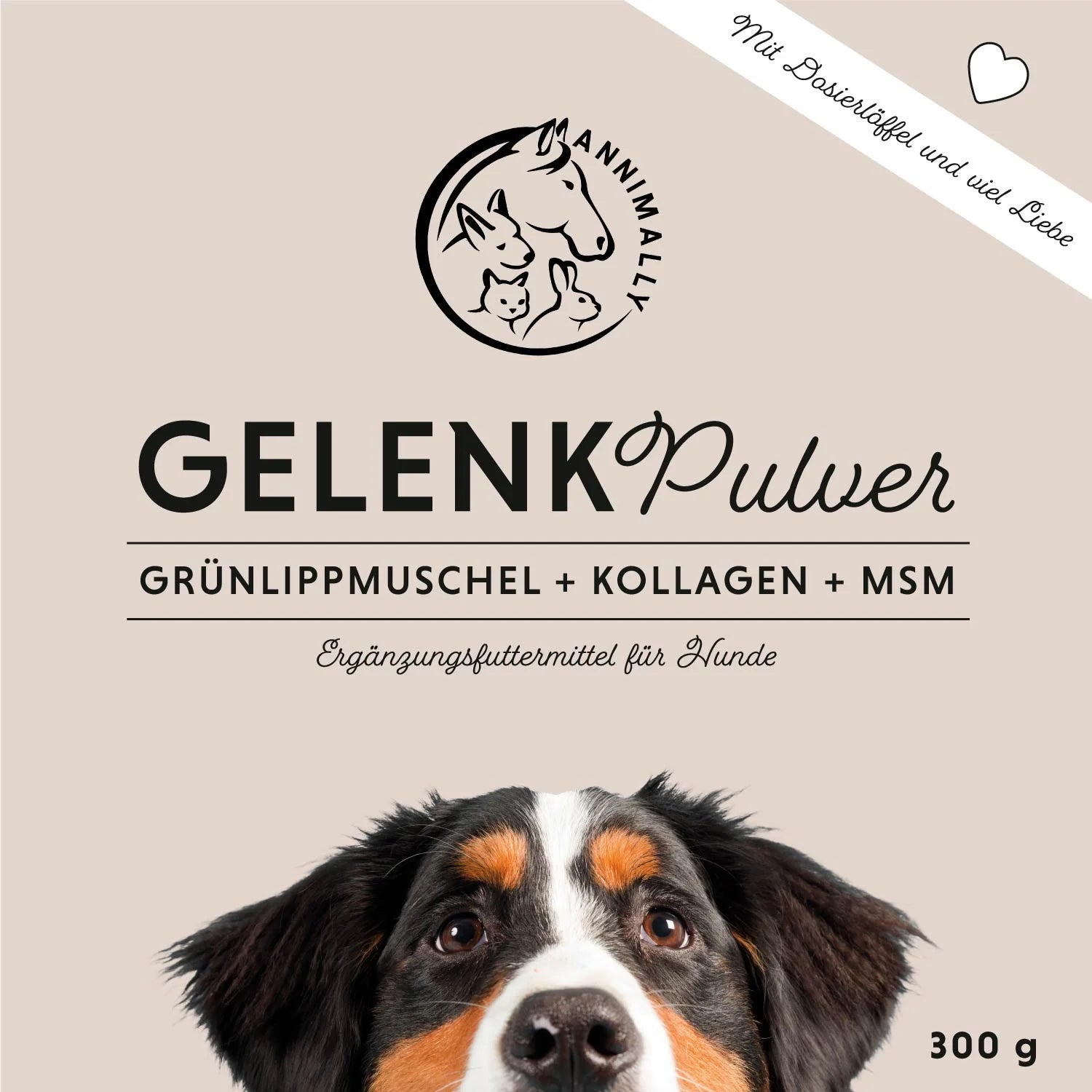 Annimally - Gelenkpulver für Hunde 300g