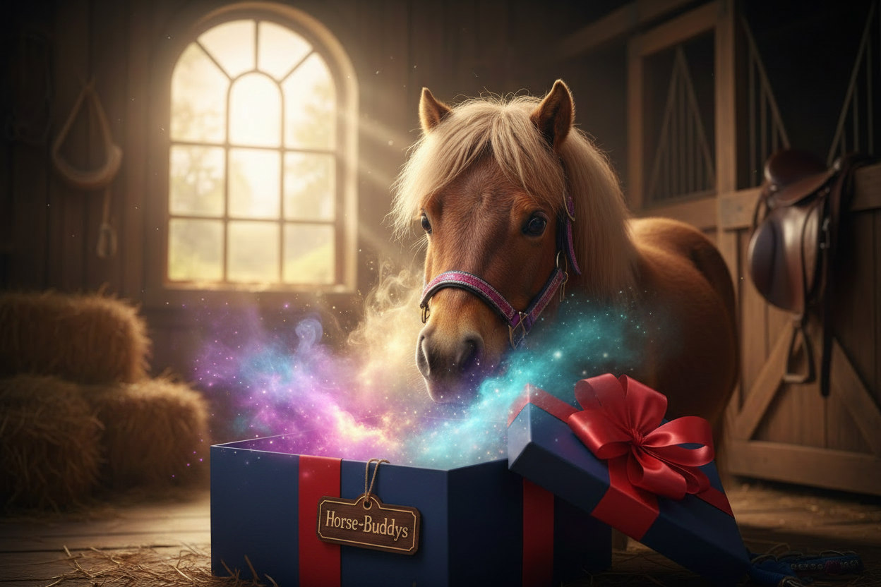 Horse-Buddys Mysterybox mit Nebel