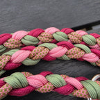 Pfotenlieblinge - Hundeleine „Rose Sage“ – handgemacht, 2m verstellbar & besonders stabil