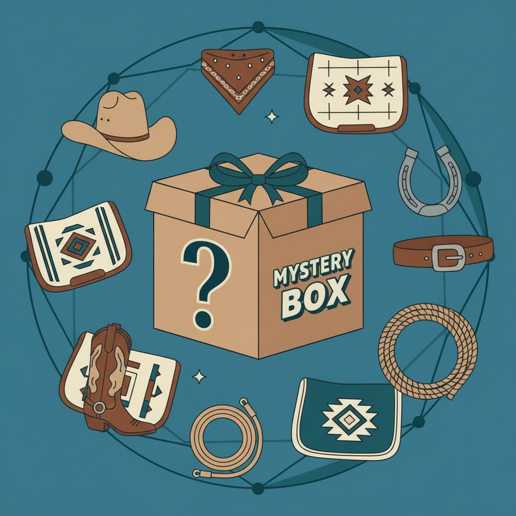 Mystery Box mit Western-Artikeln