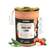 Angus Rind + Lamm Nassfutter für Adult Hunde