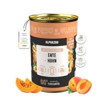Ente + Huhn Nassfutter für Welpen