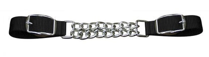 Nylon Kinnkette schwarz