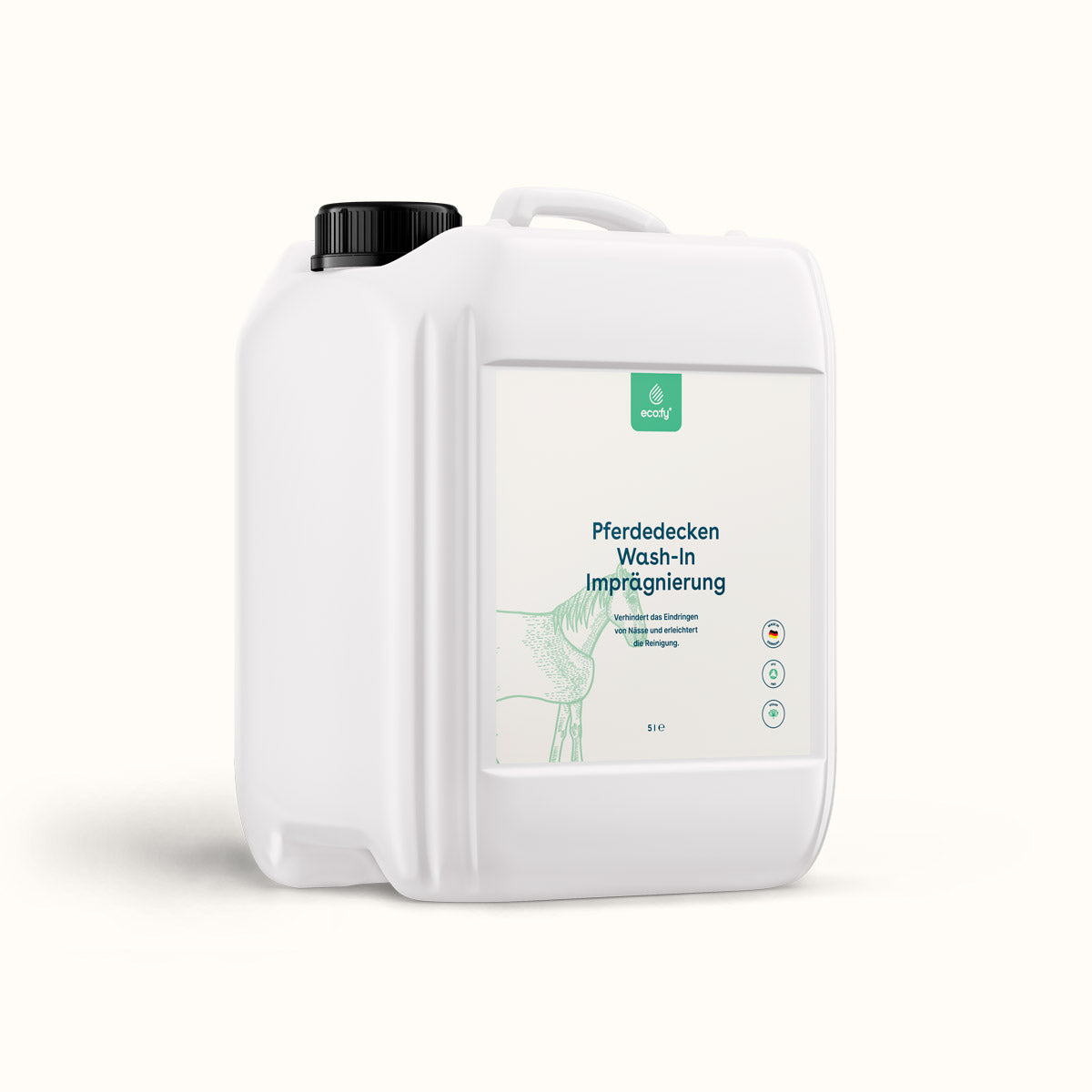 eco:fy - Wash-In Imprägnierung für Pferdedecken
