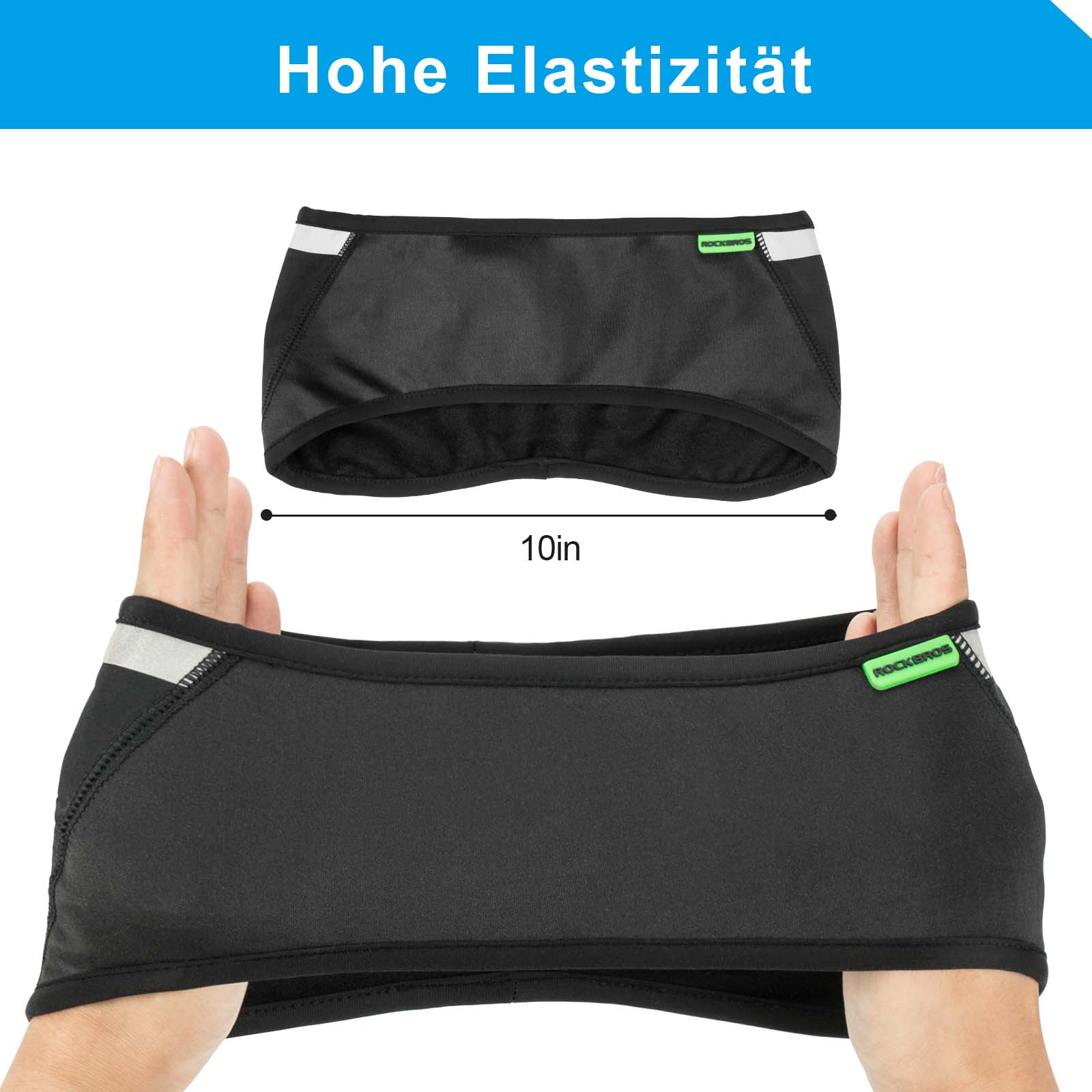 ROCKBROS Ohrenwärmer winddicht Stirnband für Herbst & Winter Unisex