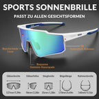Polarisierte Sport-Sonnenbrille für den Outdoorsport