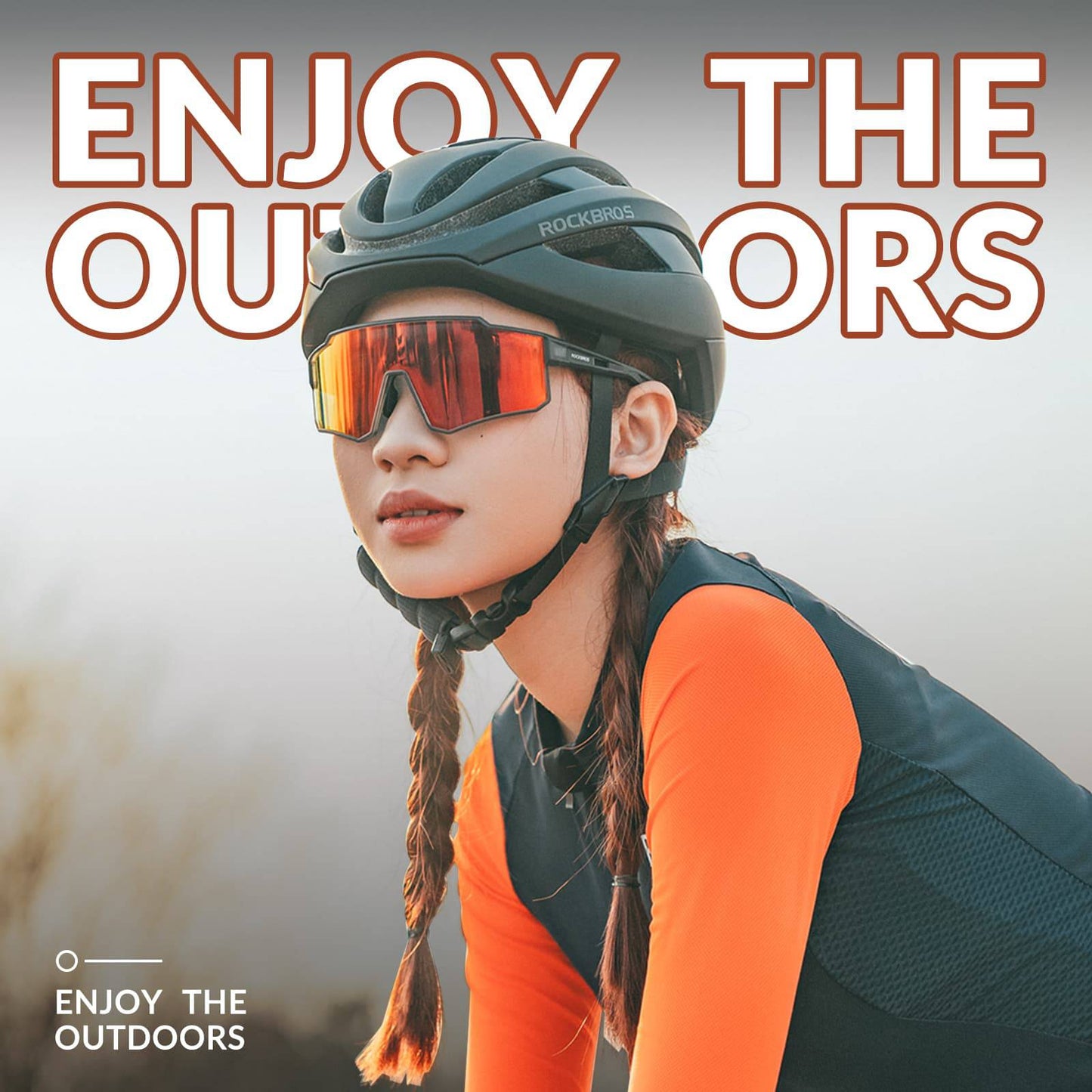 Polarisierte Sport-Sonnenbrille für den Outdoorsport