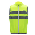 ROCKBROS Reflektierende Weste Reiten Sicherheitsweste Fluoreszierend Grün