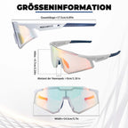ROCKBROS Sonnenbrille Selbsttönend Outdoor UV400 Schutz