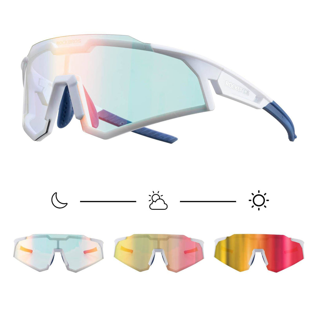 ROCKBROS Sonnenbrille Selbsttönend Outdoor UV400 Schutz