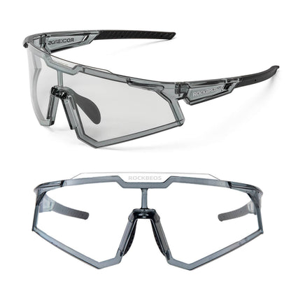 ROCKBROS Sonnenbrille Selbsttönend Outdoor UV400 Schutz