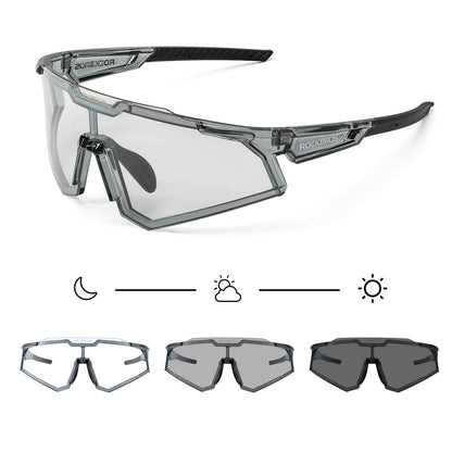 ROCKBROS Sonnenbrille Selbsttönend Outdoor UV400 Schutz