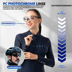 ROCKBROS Sonnenbrille Selbsttönend Outdoor UV400 Schutz