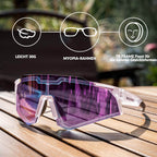 ROCKBROS Sonnenbrille Selbsttönend Outdoor UV400 Schutz