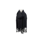 Damen Brokat Schal / Paisley Muster: Fransenschal seidig weich 175x70cm