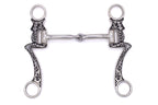 Snaffle Show Westernbit mit Shanks 12,5 cm,