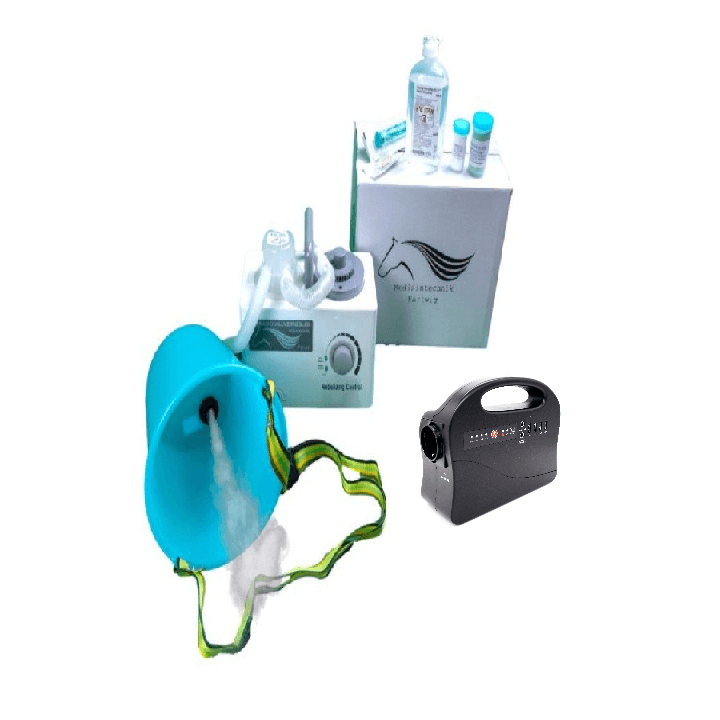 Equosonic Privat Starter Paket mit zusätzlicher Powerbank für den Betrieb ohne Stromanschluss