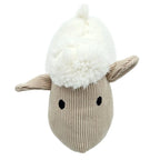 Türstopper Türsack Schaf Kuh Hund Türpuffer für Boden Stoff und Sand weiß beige